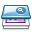 Folder, pic Teal icon