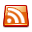 Social, feed, Rss Chocolate icon