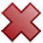 Close Maroon icon