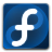Fedora, Distributor, Logo MidnightBlue icon