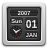 time, Admin DarkSlateGray icon