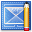 Blue print, tutorial CornflowerBlue icon