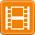 Showreel DarkOrange icon