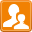 Customer DarkOrange icon