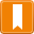 bookmark DarkOrange icon