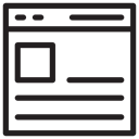 web page, Browser, Multimedia, settings, website Black icon