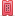 Ticket, red Icon