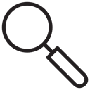 zoom, Loupe, search, Tools And Utensils, detective, magnifying glass Black icon