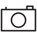 picture, photo camera, photograph, technology, digital camera Black icon
