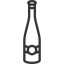 party, Bottle, Alcohol, champagne, Celebration, food, Alcoholic Drinks Black icon