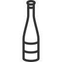 Bottle, party, Celebration, Alcohol, food, Alcoholic Drinks, champagne Black icon