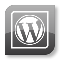 Wordpress DarkGray icon