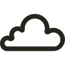 Cloud, Atmosphere, sky, weather, Cloudy Black icon