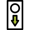 Doorknob, signs, Access, hotel, cancel, Door Black icon