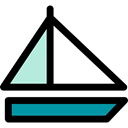 transportation, sailing, transport, Navigational, Sailing Ship, Boat, navigation, Sailboat Black icon