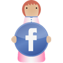 Facebook SteelBlue icon