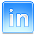 Linkedin DodgerBlue icon