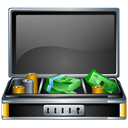 cashbox DimGray icon