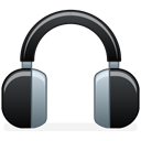 Headphone Black icon
