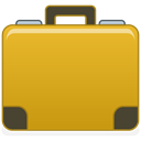 Briefcase Goldenrod icon