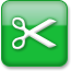greenstyle, Cut LimeGreen icon