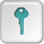 Key, greystyle Gainsboro icon