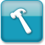 bluestyle, tool LightSeaGreen icon