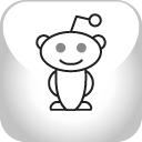 grey, Reddit Silver icon