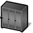 locker, hot DimGray icon