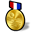 Achievement, hot Goldenrod icon