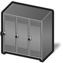 locker DimGray icon