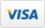 Credit card, curved, visa WhiteSmoke icon