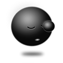Emoticon, Emoji Black icon