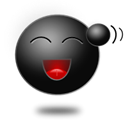 Emoticon, Emoji Black icon