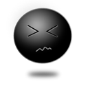 Emoji, Emoticon Black icon