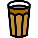 hot drink, food, Coffee Shop, Coffee, glass Black icon