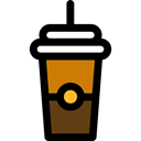 coffee cup, Coffee Shop, food, hot drink, Take Away Black icon