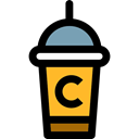 Take Away, coffee cup, Coffee Shop, food, hot drink Black icon