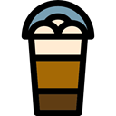 coffee cup, hot drink, Coffee Shop, food, Take Away Black icon