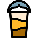 hot drink, coffee cup, food, Take Away, Coffee Shop Black icon