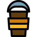 hot drink, food, Take Away, coffee cup, Coffee Shop Black icon