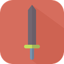 war, weapons, fight, sword, swords, Blades IndianRed icon