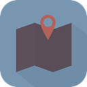 Orientation, Map, placeholder, location, Geography, Maps And Flags, position LightSlateGray icon