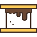 Smore, Dessert, food, Chocolate, cookie DarkSlateGray icon