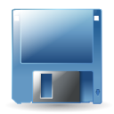 Disk SteelBlue icon