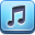 Apple, ping PaleTurquoise icon
