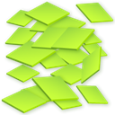 green, soylent GreenYellow icon