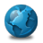 world SteelBlue icon