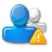 group, person, warning DodgerBlue icon