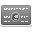 Amex, silver, Credit card Gray icon